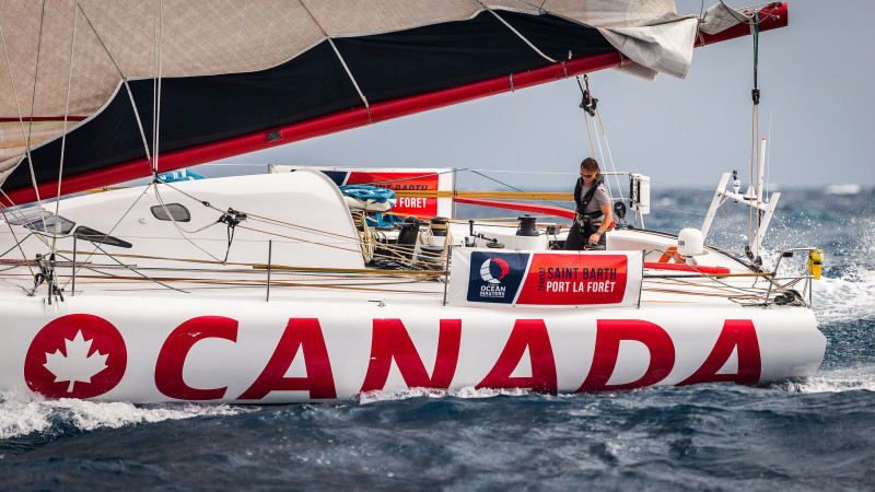 O Canada Retires from Transat Saint Barths  but Skipper Sails On